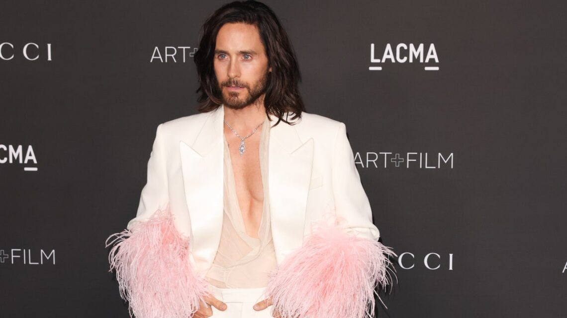 Jared Leto Goes Full Disco Suit Jared Leto Goes Full Disco Suit