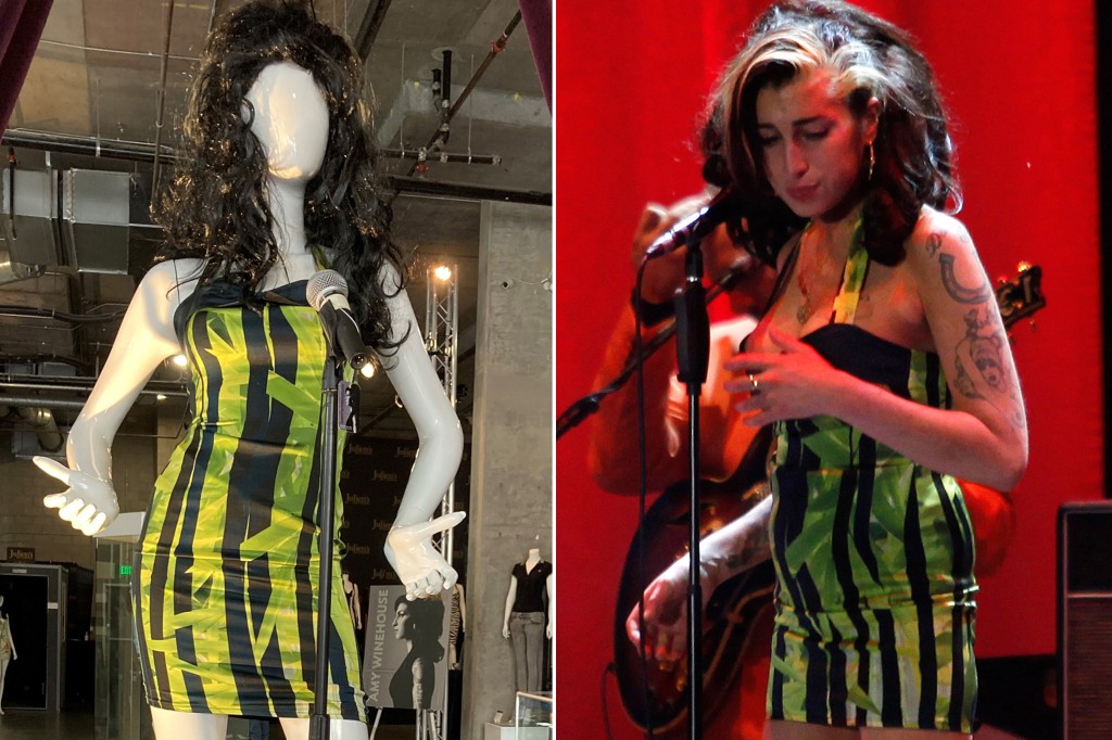 Amy Winehouse’s dress from final live show auctioned for $243K Amy Winehouse’s dress from final live show auctioned for $243K