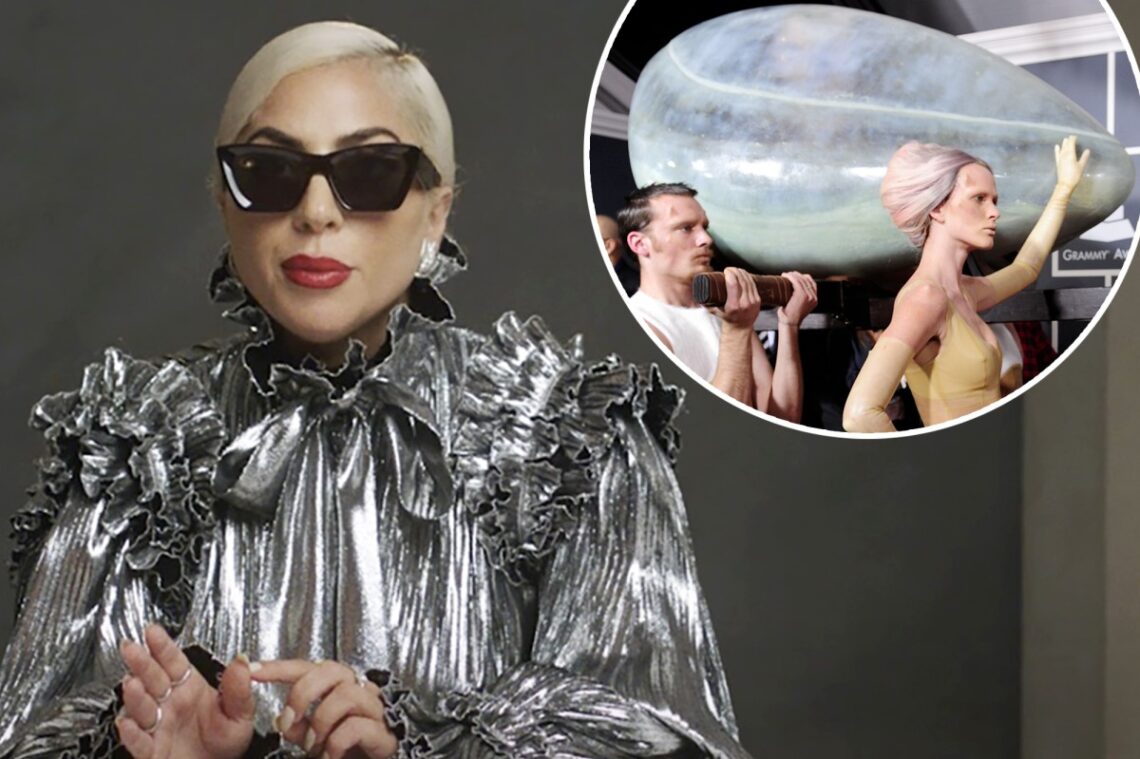 Lady Gaga revisits epic 2011 Grammys: ‘I was in the egg for 3 days’ Lady Gaga revisits epic 2011 Grammys: ‘I was in the egg for 3 days’
