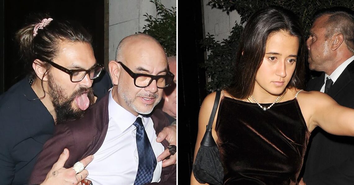 Jason Momoa Seen Stumbling Out Of L.A. Bar At 3 A.M. Without Wife Lisa Bonet, Mystery Woman In Tow Jason Momoa Seen Stumbling Out Of L.A. Bar At 3 A.M. Without Wife Lisa Bonet, Mystery Woman In Tow