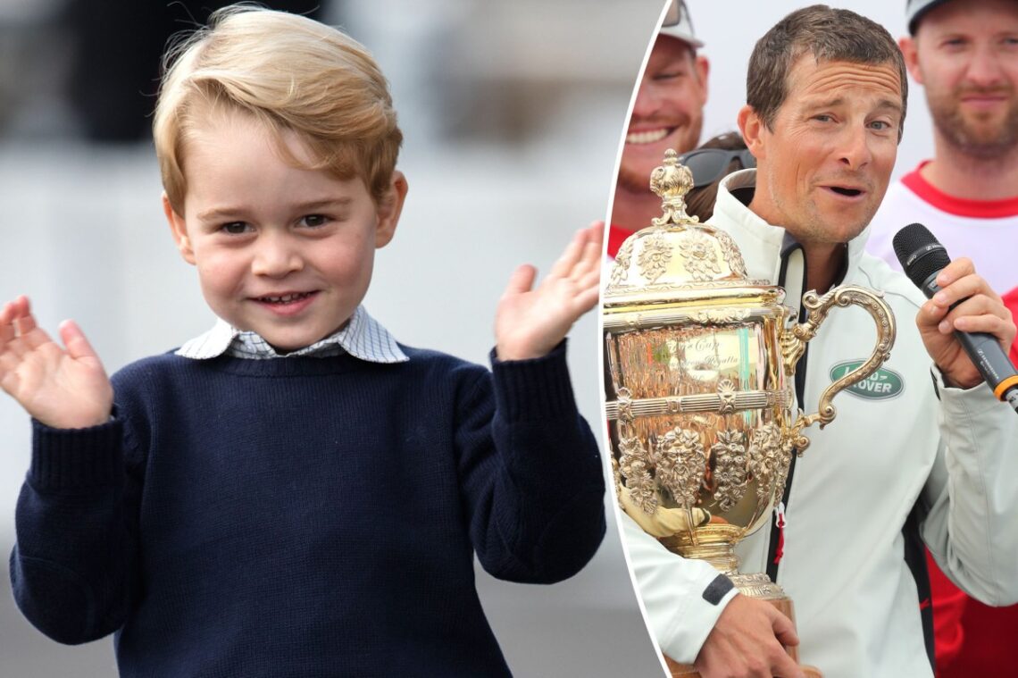 Prince George once ate a live ant with Bear Grylls Prince George once ate a live ant with Bear Grylls