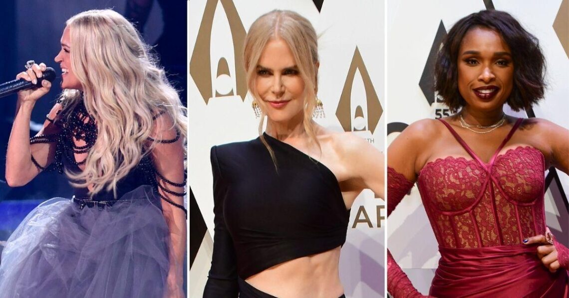 Carrie Underwood, Nicole Kidman, Jennifer Hudson & More A-Listers Who Rocked The 55th Annual CMA Awards: Photos Carrie Underwood, Nicole Kidman, Jennifer Hudson & More A-Listers Who Rocked The 55th Annual CMA Awards: Photos