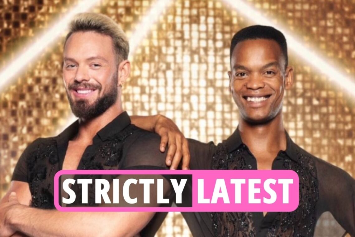 Fans all saying the same thing as John Whaite and Johannes Radebe look VERY cosy in taxi Fans all saying the same thing as John Whaite and Johannes Radebe look VERY cosy in taxi