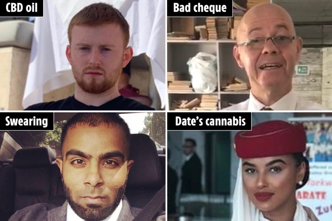 Horrors of five Brits locked in hellish Dubai jails over ‘crimes’ such as swearing, bounced cheques & fake confessions Horrors of five Brits locked in hellish Dubai jails over ‘crimes’ such as swearing, bounced cheques & fake confessions