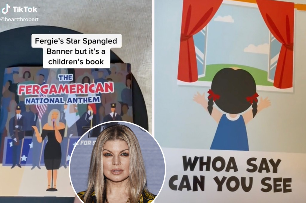 Fan pokes fun at Fergie’s ‘Star Spangled Banner’ rendition with kid’s book Fan pokes fun at Fergie’s ‘Star Spangled Banner’ rendition with kid’s book