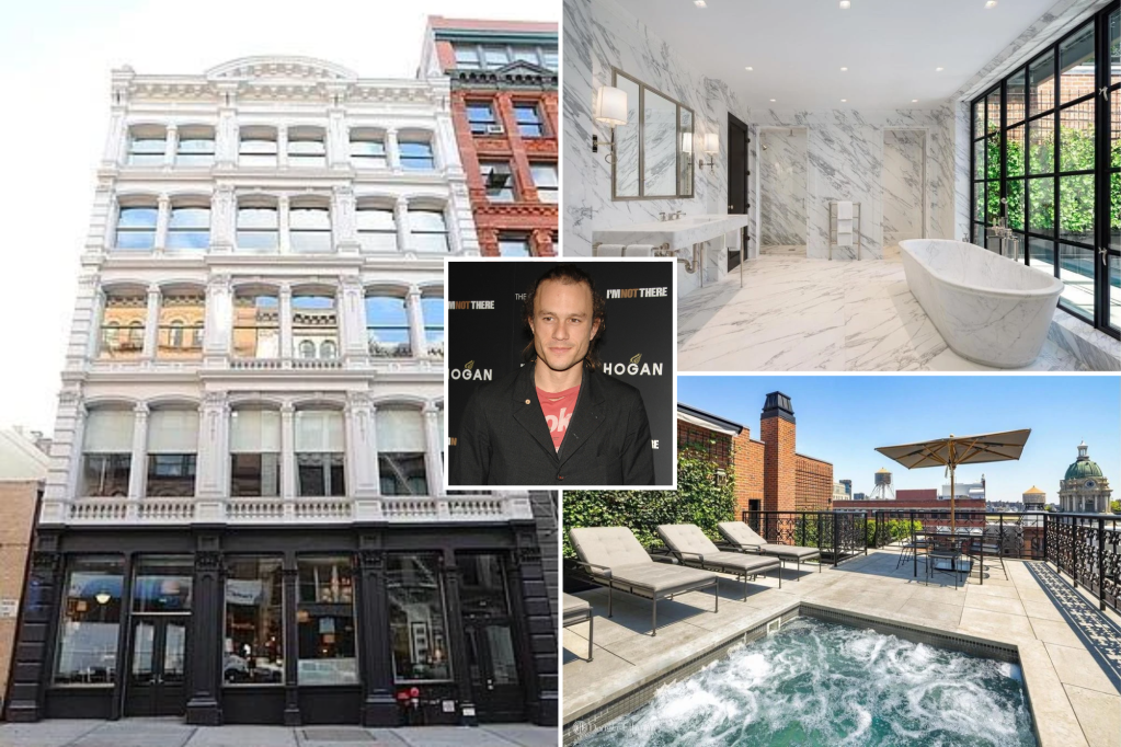 Penthouse in Heath Ledger death building sells for record $49M
