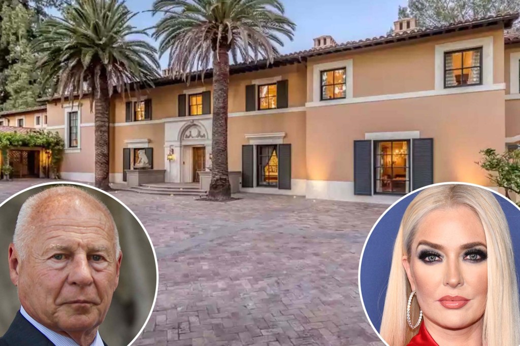Erika Jayne and Tom Girardi cut price of mansion again amid messy divorce Erika Jayne and Tom Girardi cut price of mansion again amid messy divorce