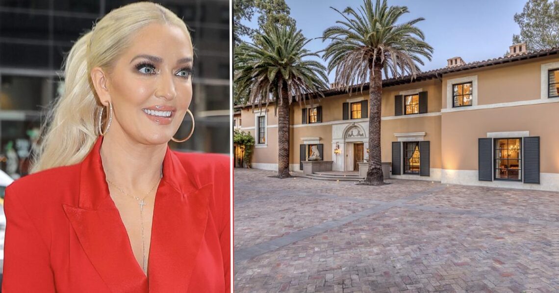Erika Jayne’s Pasadena Mansion Price Slashed To $8 Million As Tom Girardi’s Victims Make Moves In Court