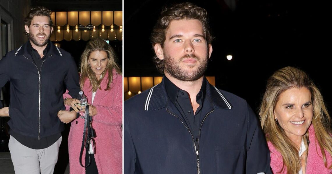 Arnold Schwarzenegger’s Son Christopher Shows Off Massive Weight Loss In NYC With Mom Maria Shriver: Photos