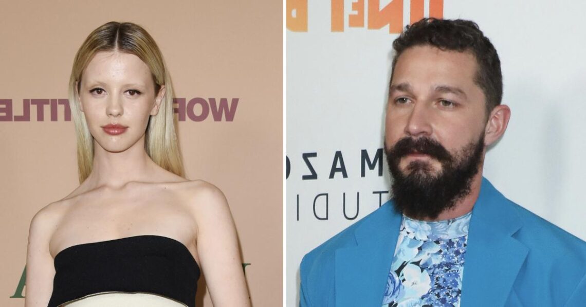 Pregnant Mia Goth Tries To Go Incognito As She Flashes Diamond Ring After Reconciling With Shia LaBeouf