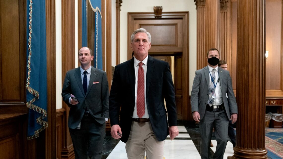 Kevin McCarthy Set a Record for Talking. Democrats Passed Landmark Legislation