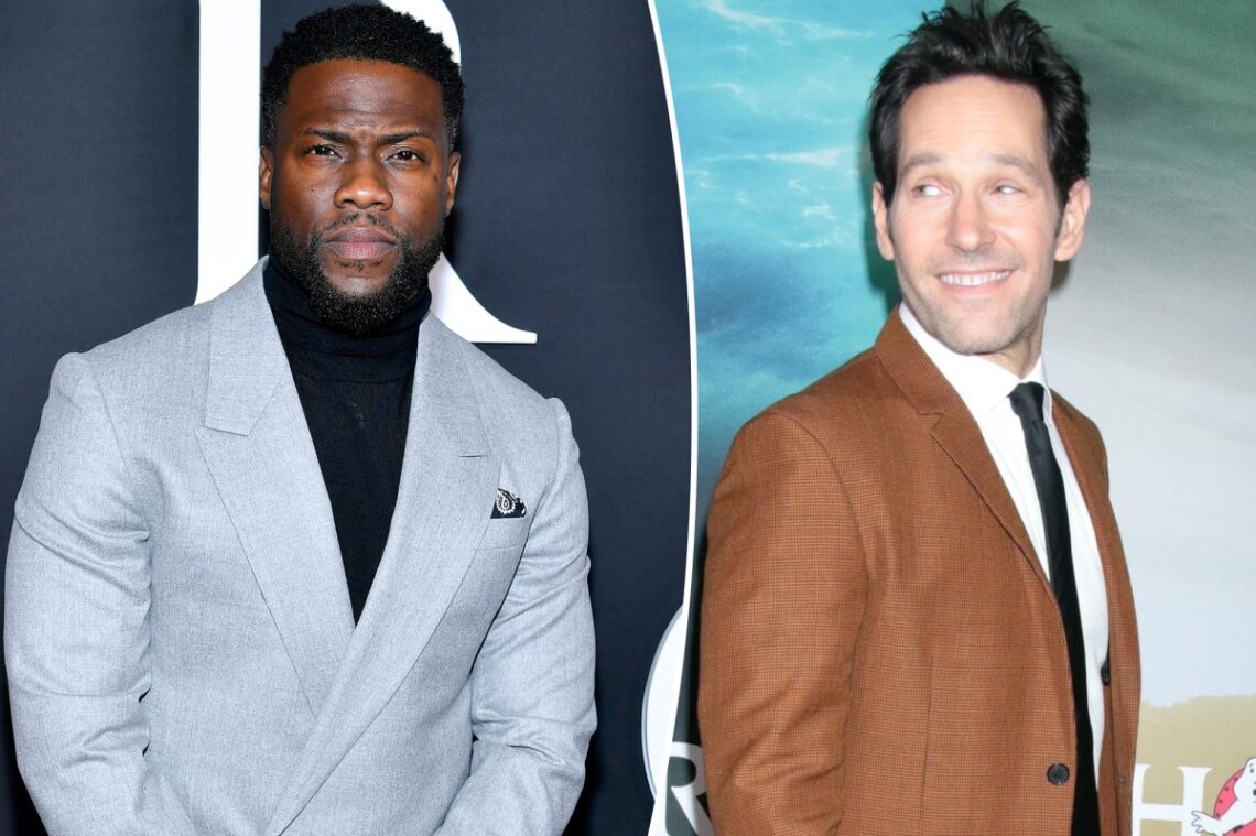 Kevin Hart jokes ‘it’s bulls–t’ that Paul Rudd is Sexiest Man Alive