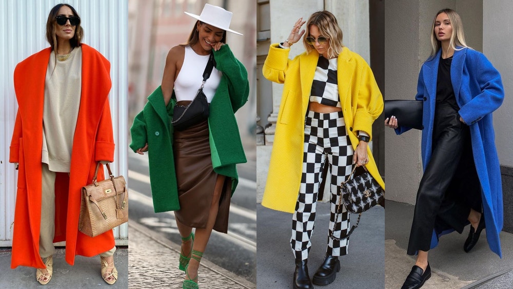 This Season is Dominated by Bright Outerwear — Colorful Coats Fall 2021 Fashion Trend