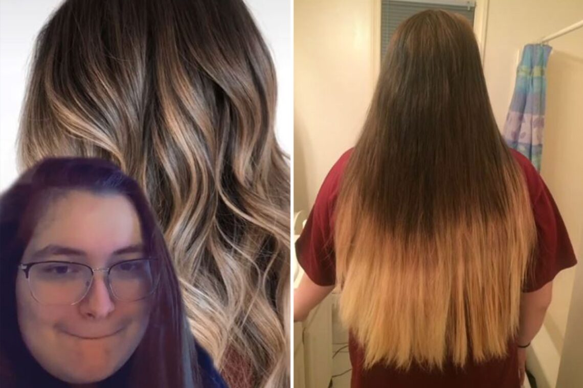 I asked my hairdresser for a classic ombre and ended up with fried hair which was a patchy disaster