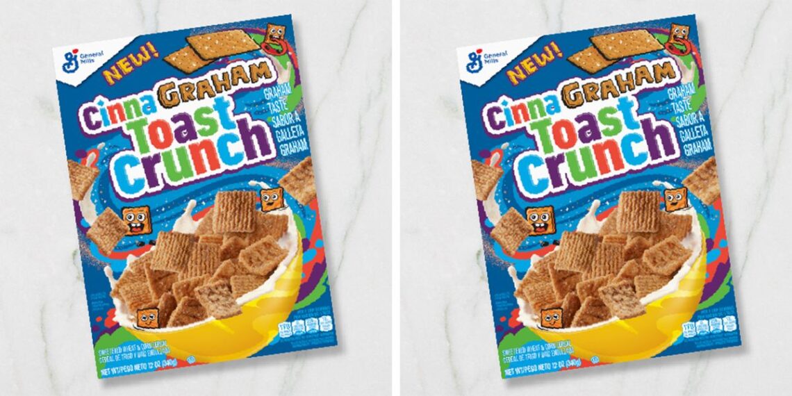 The New CinnaGraham Toast Crunch Cereal Will Add a Hint of Honey in Your Breakfast Bowl