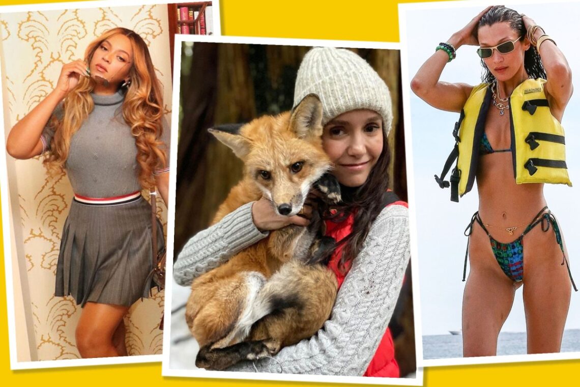 Best star snaps of the week: Beyoncé, Bella Hadid and Nina Dobrev looking very ‘foxy’