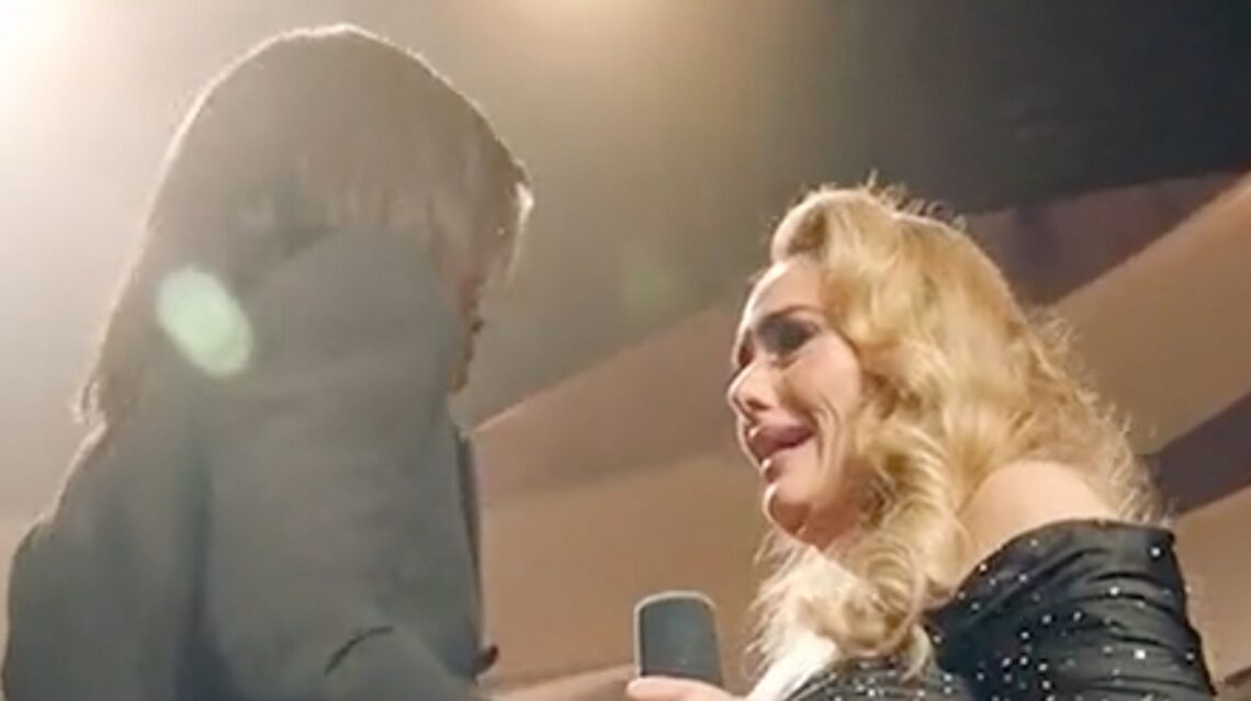 Get Ready To Bawl With Adele As She’s Surprised On Stage By A Childhood Teacher Get Ready To Bawl With Adele As She’s Surprised On Stage By A Childhood Teacher