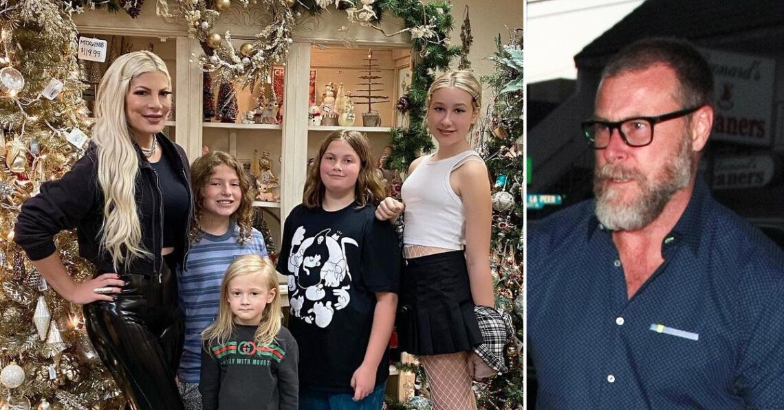 Tori Spelling Makes Split With Dean McDermott Official, Leaves Estranged Husband Off Family Christmas Card As Actress Gears Up For Divorce