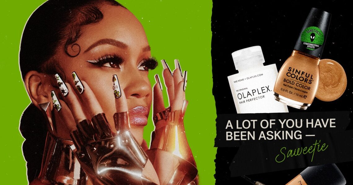 Saweetie On Her Red Hair, Blinged-Out Nails, And Finding Beauty Inspiration on Instagram