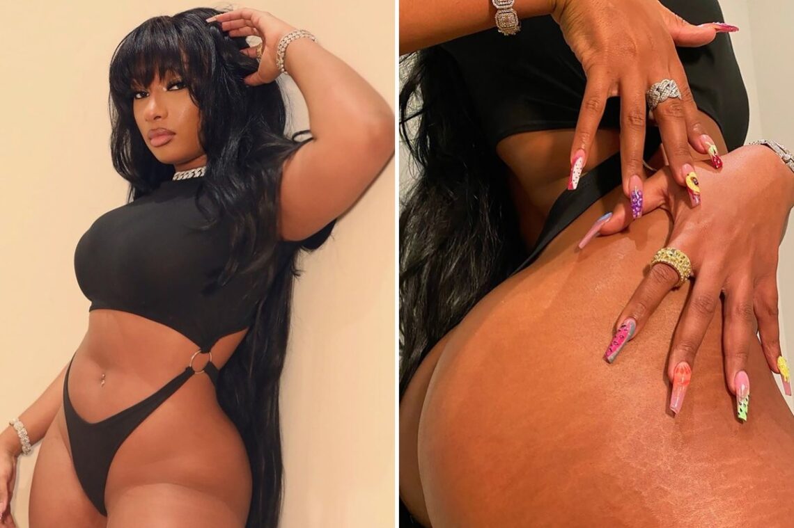 Megan Thee Stallion praised for not editing stretch marks in sexy post