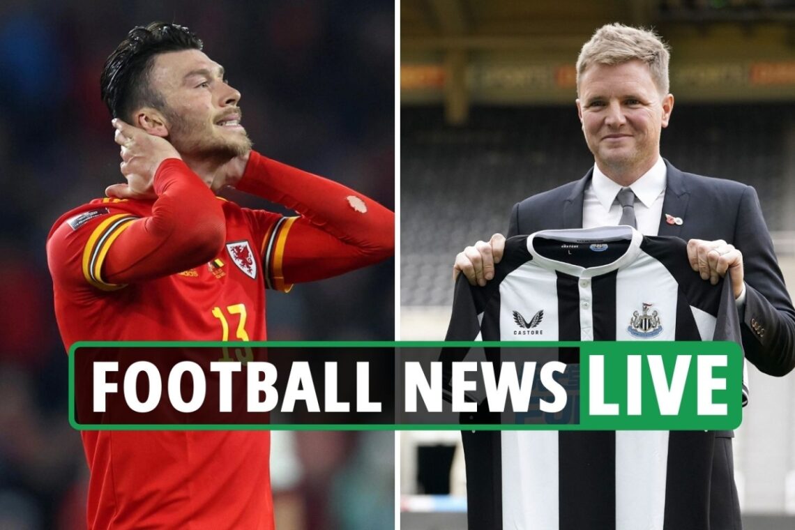 Howe to take charge of Newcastle for Arsenal clash, Wales and Scotland World Cup draw, Spurs and Chelsea transfer news