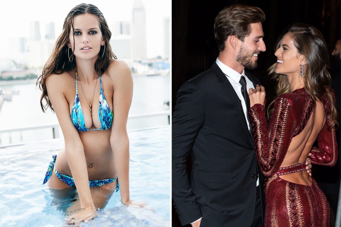 Izabel Goulart glows as she plans wedding to footballer Kevin Trapp