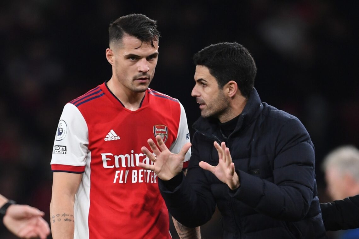 ‘Be more clever’ – Granit Xhaka explains where Arsenal must improve to keep top-four charge on course as he hails kids