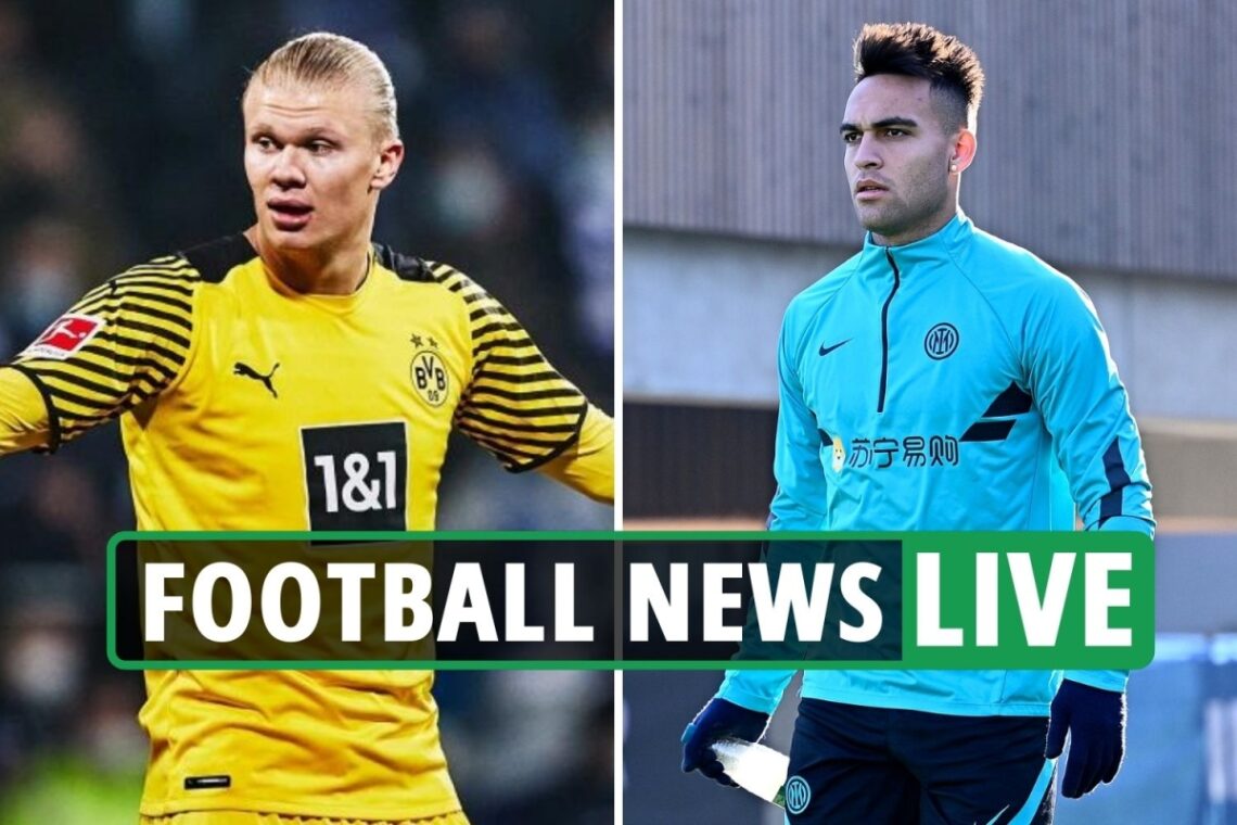 Chelsea keen on £97.5m Lautaro Martinez transfer, Barcelona ‘meet Raiola to discuss Haaland’, Aguero RETIRES