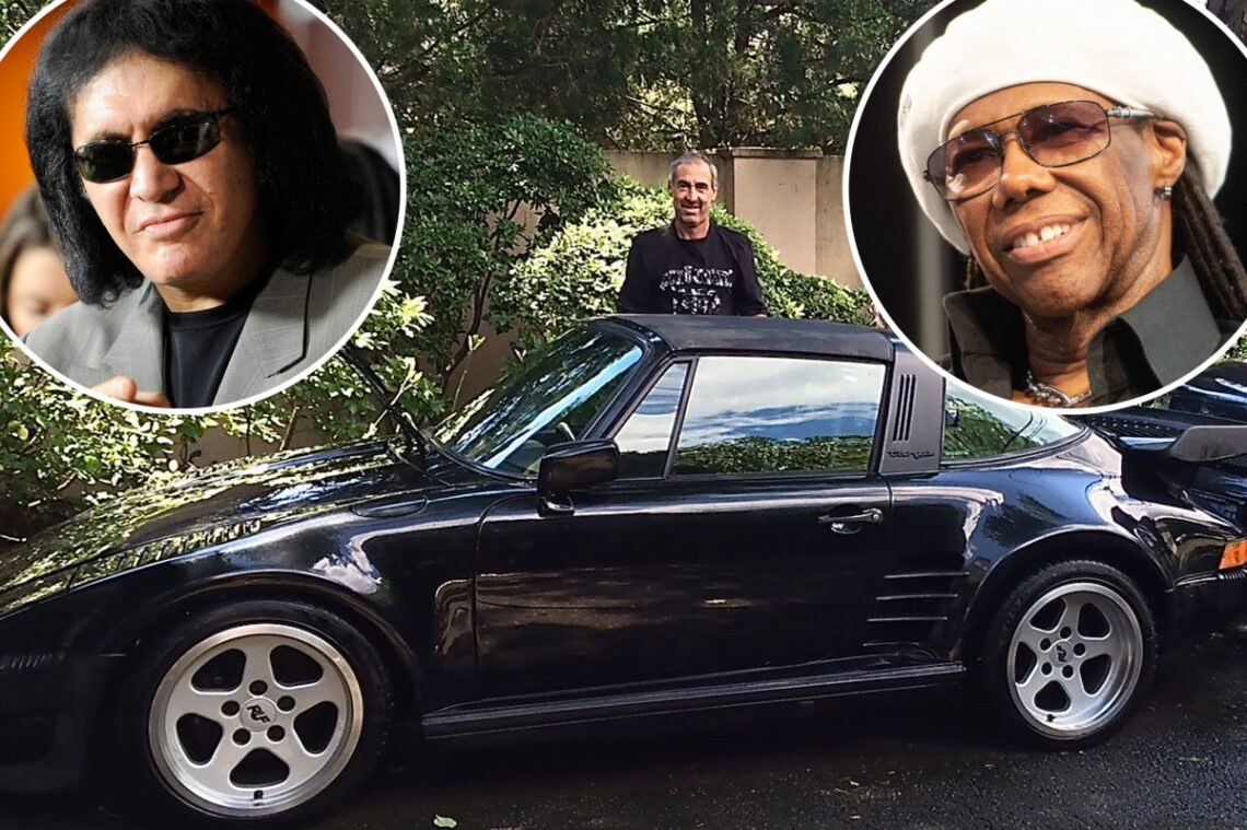 Nile Rodgers to auction Porsche that Gene Simmons ‘almost barfed in’