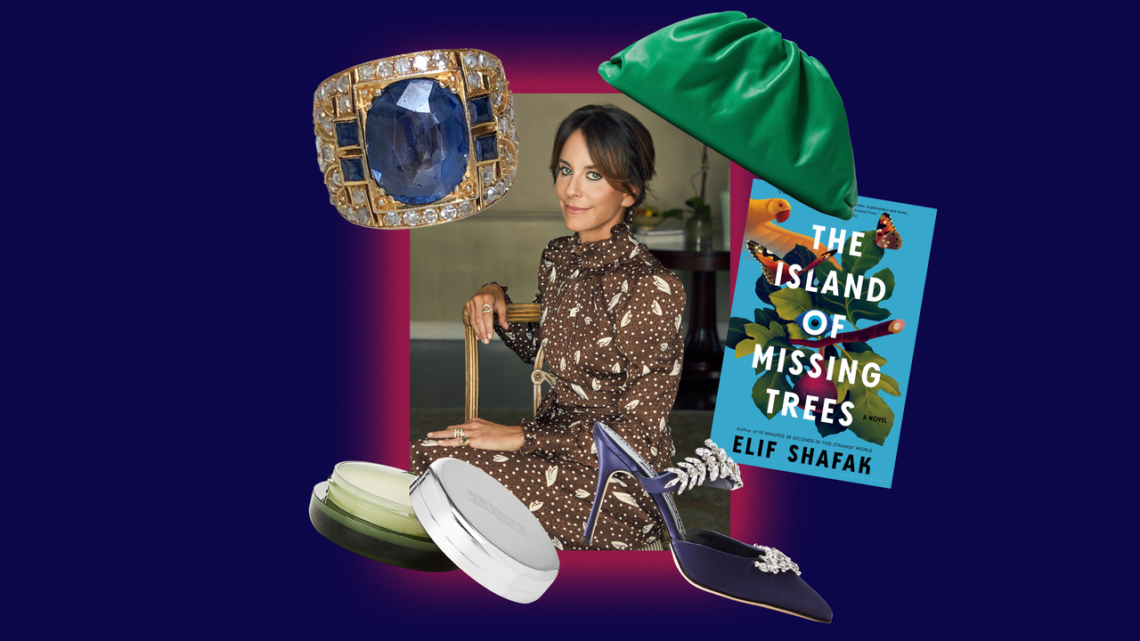 Alison Loehnis Gets Festive With Gucci, Subtle Glam, and Backgammon