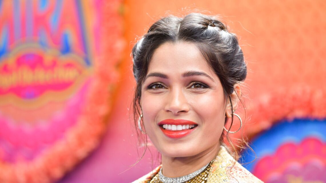 Frieda Pinto Calls Her Postpartum Journey An ‘Intense And Wild’ Ride
