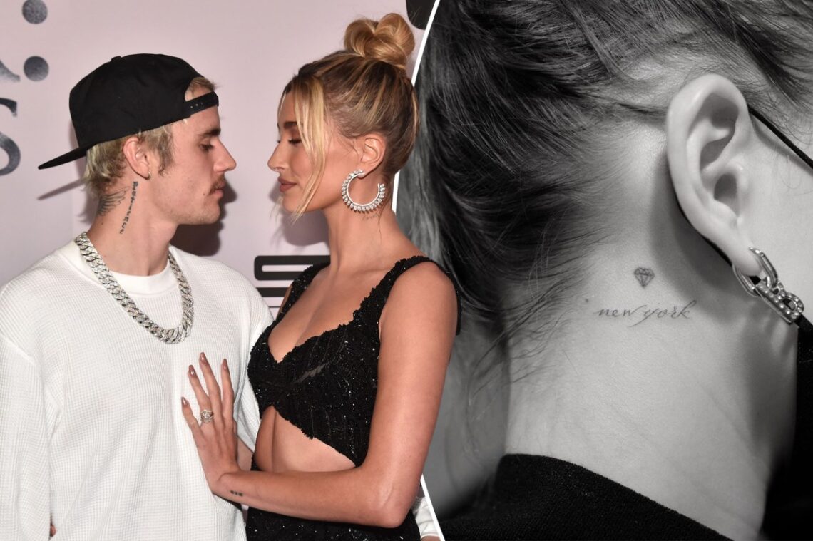 Hailey Baldwin gets new neck tattoo after asking Justin Beiber to stop