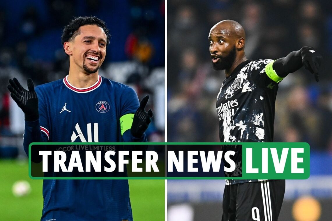 Transfer news LIVE: Chelsea ‘failed in Marquinhos bid’, Newcastle target ex-Celtic ace Moussa Dembele and Martial
