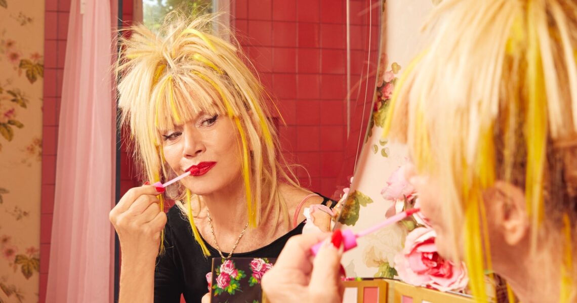 Betsey Johnson Won’t Let Anyone See Her Without Bright Red Lipstick