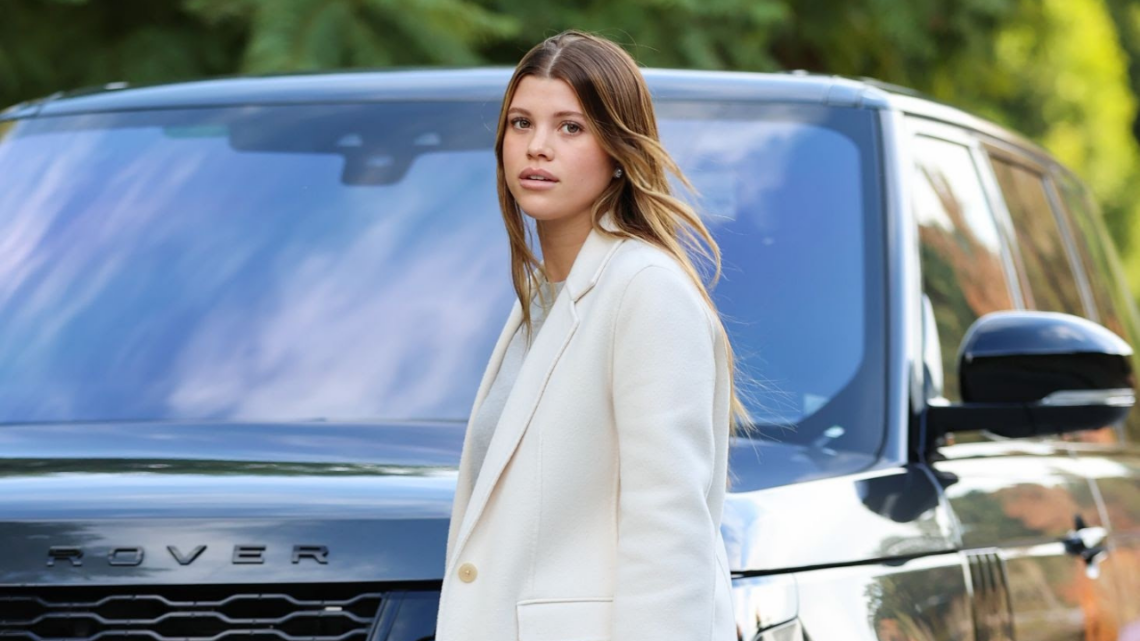 Sofia Richie Spotted Carrying The Perfect Holiday Bag