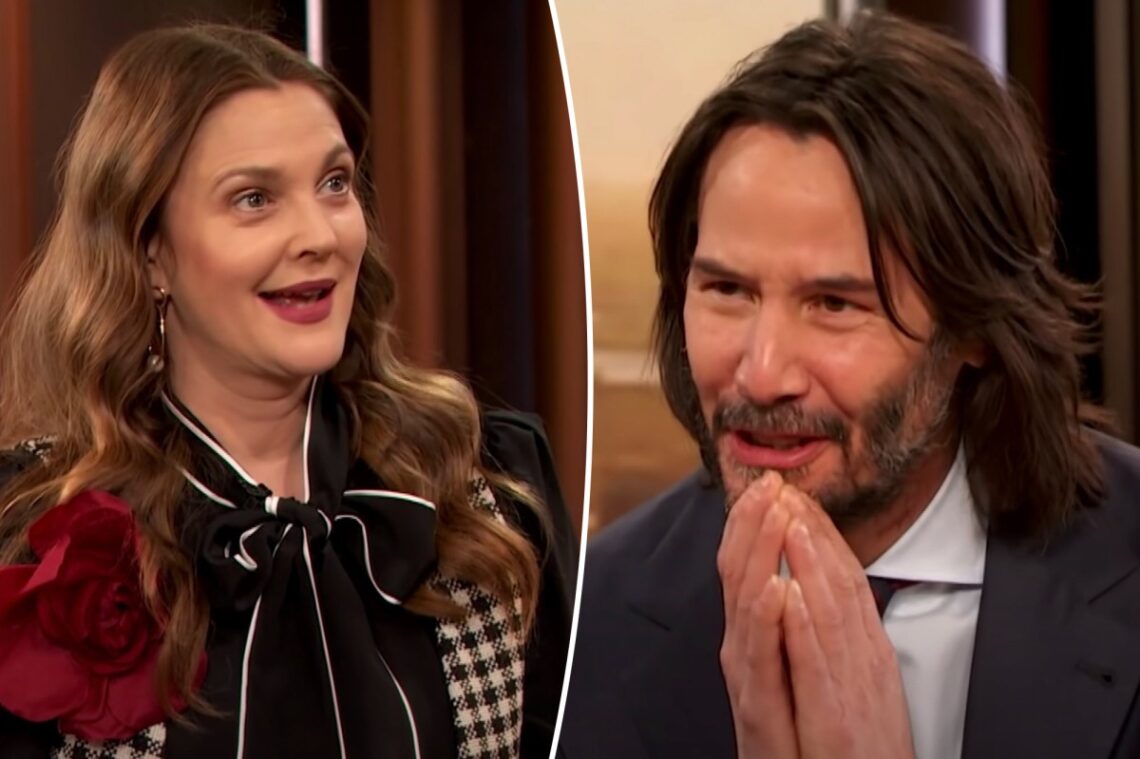 Keanu Reeves took Drew Barrymore for a sweet 16 birthday motorcycle ride