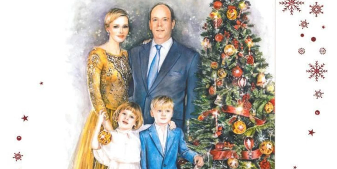 The Royal Family of Monaco Just Shared Their Holiday Card