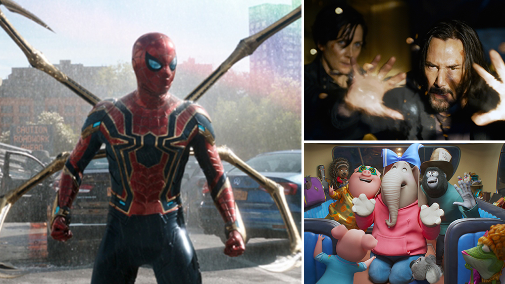 Box Office: ‘Spider-Man: No Way Home’ Eyes Huge $100 Million in Second Weekend as ‘Sing 2’ and ‘Matrix 4’ Battle for No. 2 Box Office: ‘Spider-Man: No Way Home’ Eyes Huge $100 Million in Second Weekend as ‘Sing 2’ and ‘Matrix 4’ Battle for No. 2