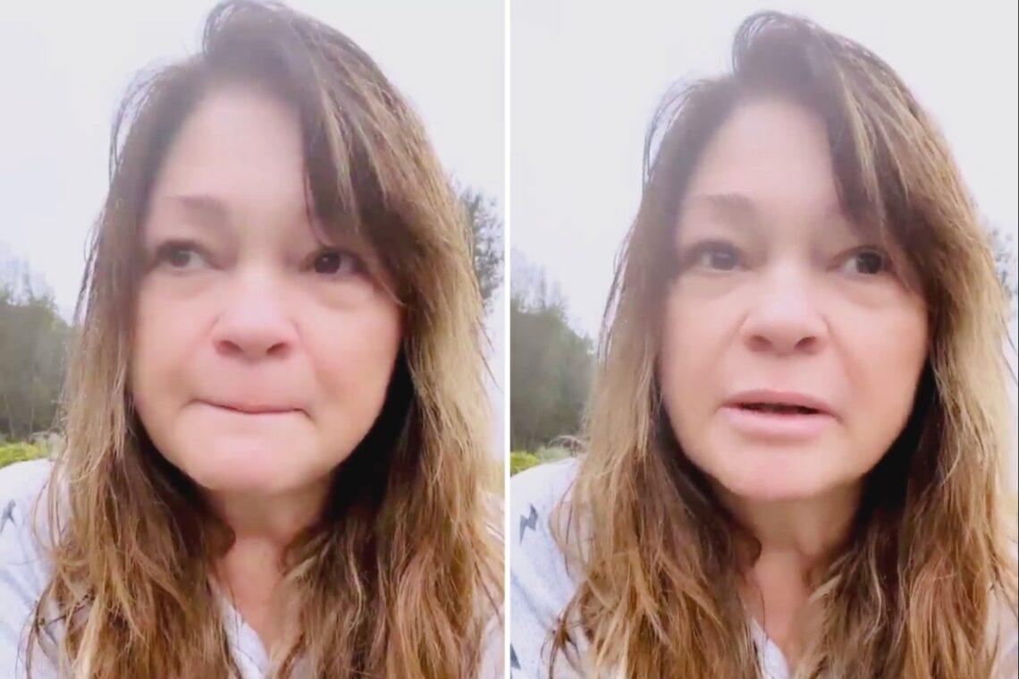 Valerie Bertinelli shares tearful video about her body image struggles