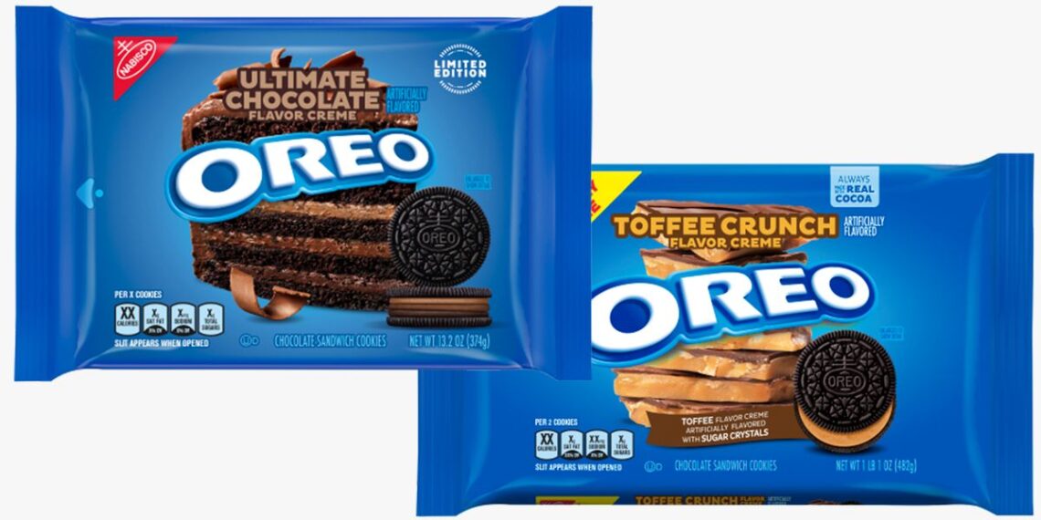 Oreo Is Releasing Two New Flavors — Ultimate Chocolate and Toffee Crunch — To Kick Off 2022