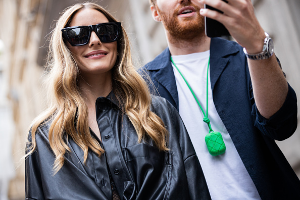 Shop Olivia Palermo’s Head To Toe Leather Look