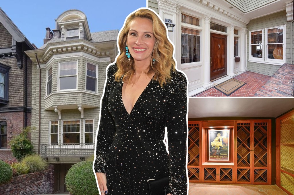 Inside Julia Roberts’ stunning $8.3M San Francisco home
