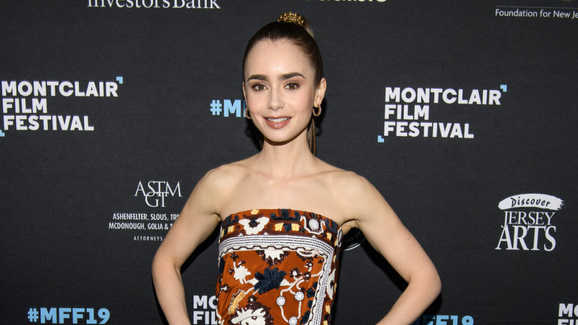 Lily Collins’ Unique Engagement Ring Is Stunning: Photos