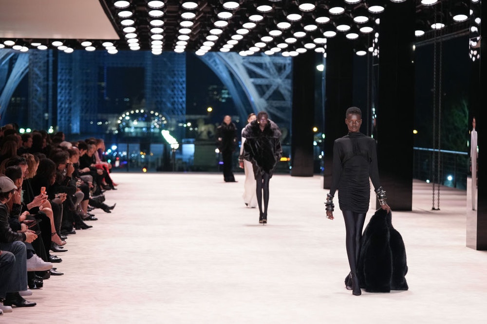 Winter 2022 — Anthony Vaccarello Runway Photos
