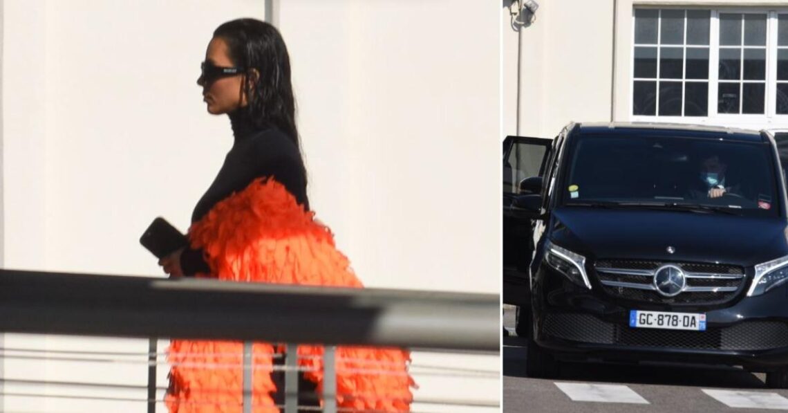 Kim Kardashian Spotted Leaving Paris After Balenciaga Fashion Show As Divorce Proceedings With Estranged Husband Kanye West Continue
