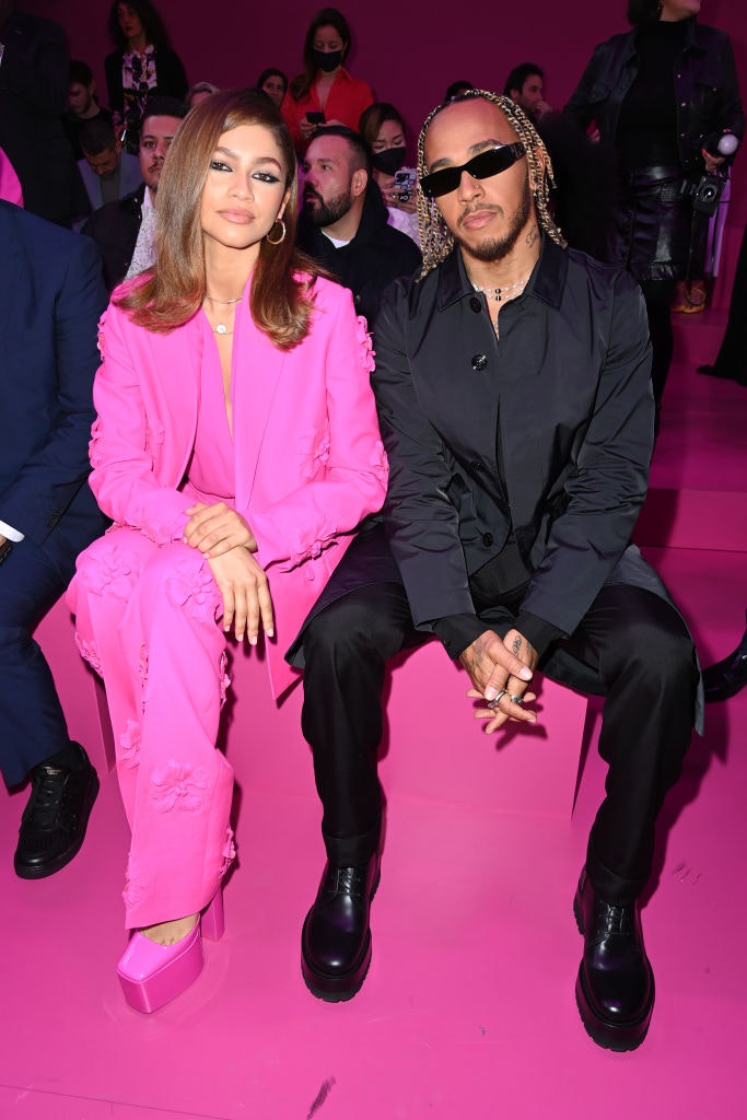 Winter 2022 — Pink Zendaya Pierpaolo Piccioli Runway Photos