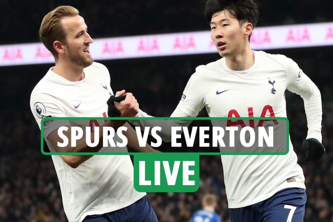 Tottenham vs Everton LIVE REACTION: Kane inspires Spurs to run riot as Toffees remain on cusp of drop zone – latest