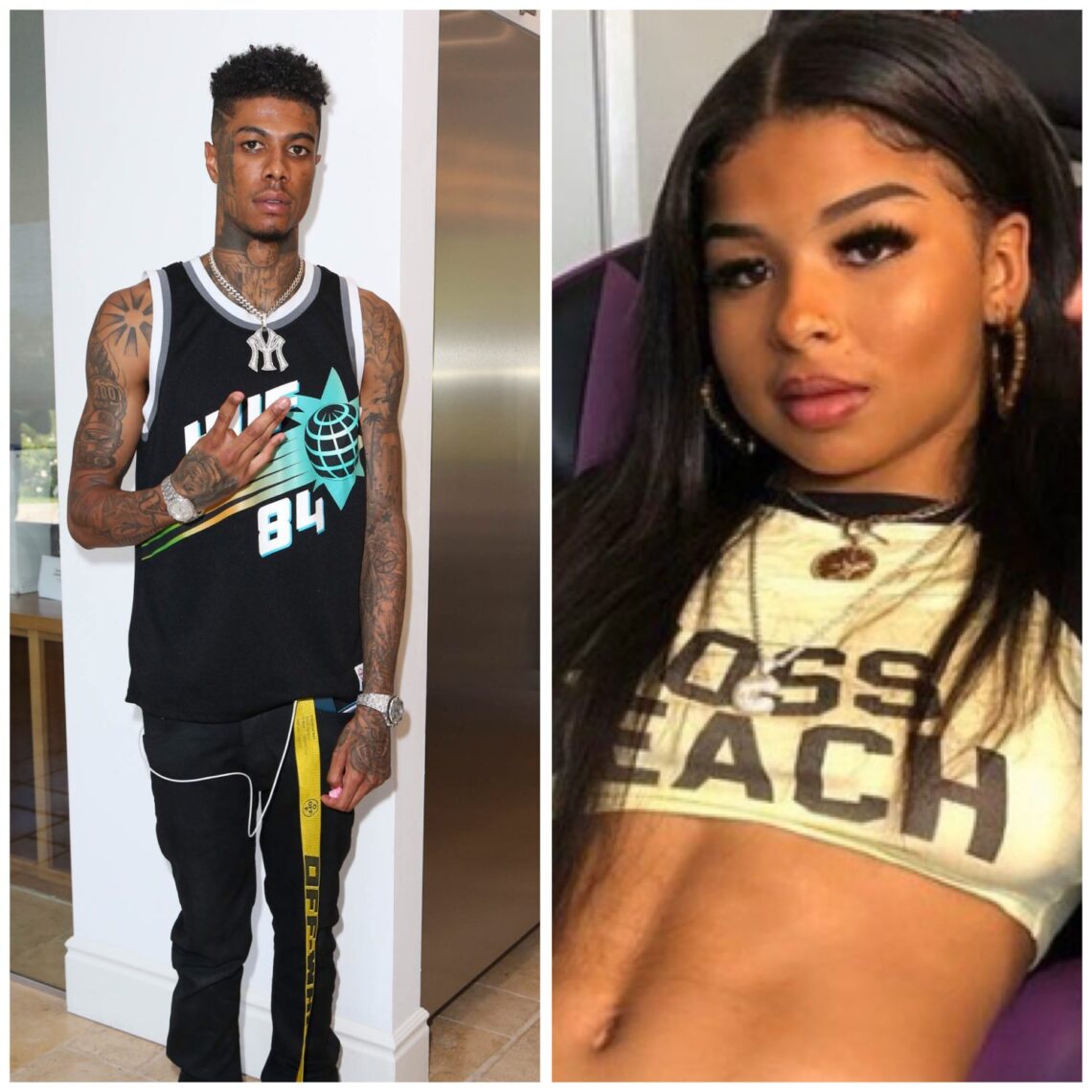 (Video) Blueface Says He’s Not Responsible For Chrisean Rock Getting Another Tattoo Of His Name: “Why Y’all Give A Crap So Much?”