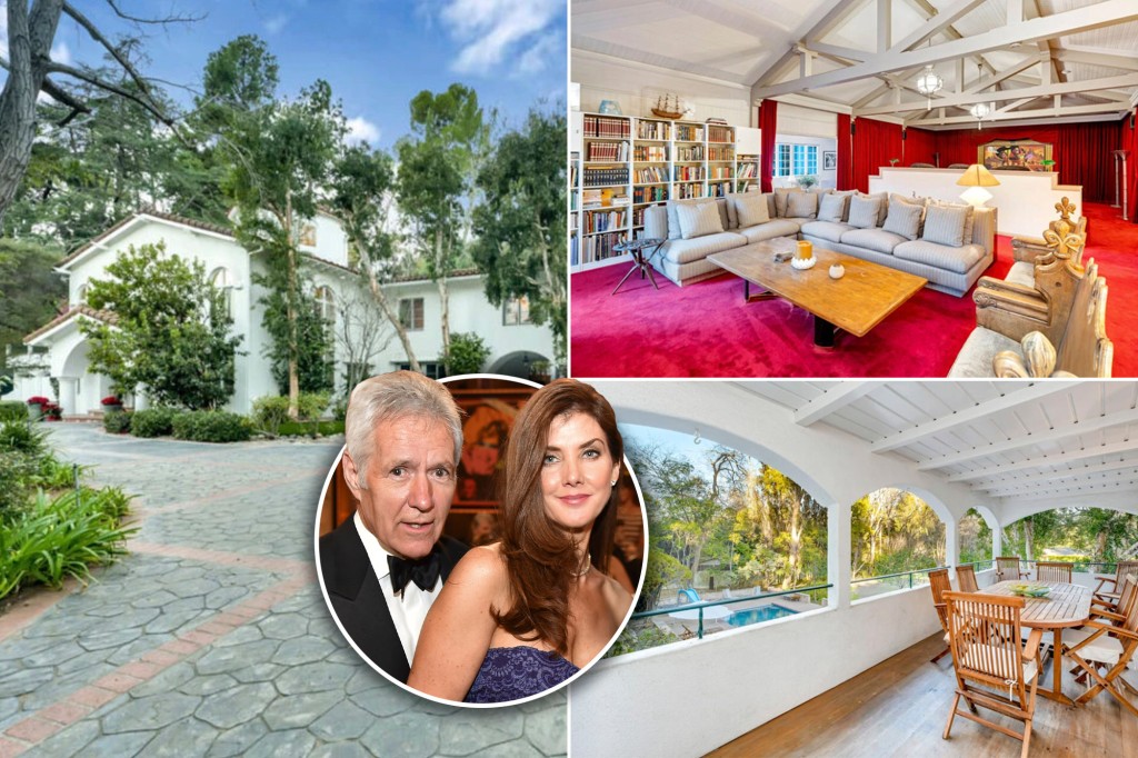 Alex Trebek’s Studio City home of 30 years sells with $7M ask