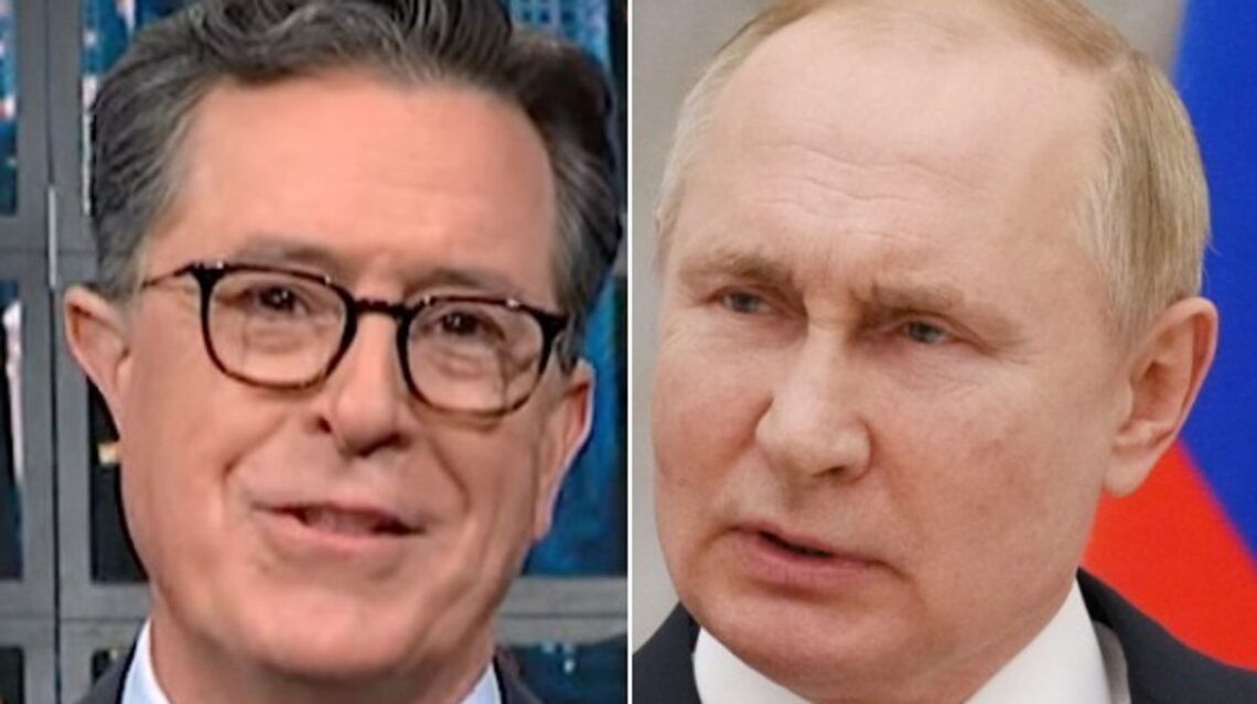Stephen Colbert Taunts Putin Over Most Awkward Consequences Of Sanctions